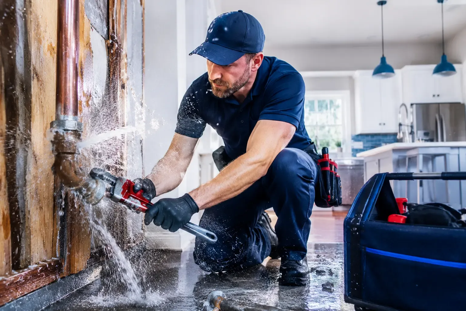 Local emergency pipe repair professionals in Bogue, KS